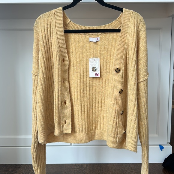 SO - Cropped Cardigan - Picture 3 of 9